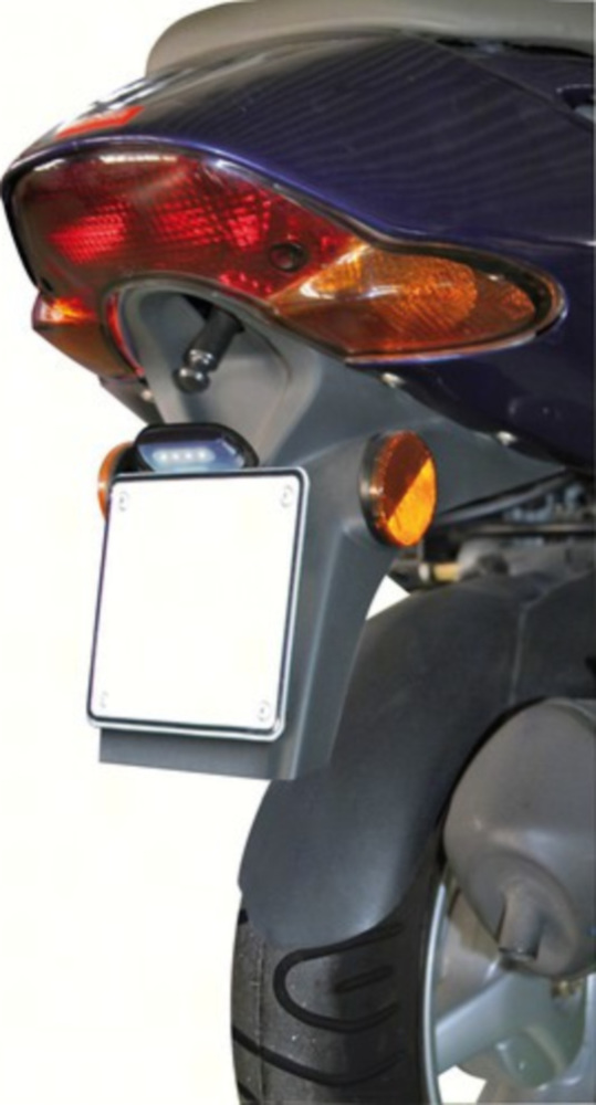 Halterung Nummernschildbeleuchtung für Mofas