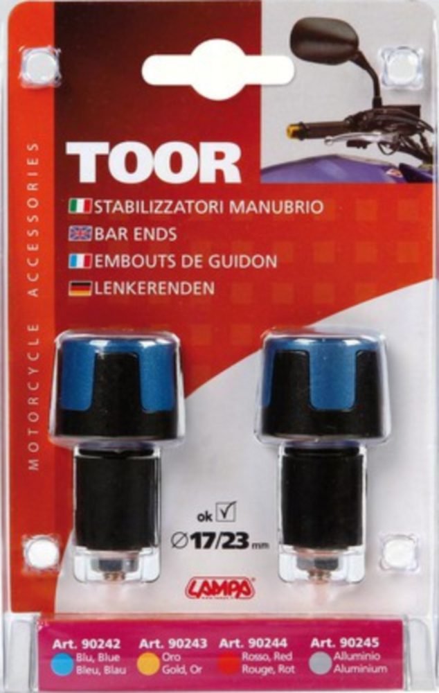 Toor Lenkergewichte 17/23 mm, blau