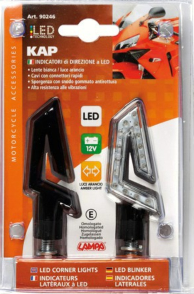 Kap, LED-Blinker