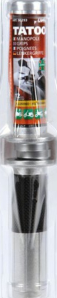Tatoo Lenkergriffe aus Gummi und Aluminium