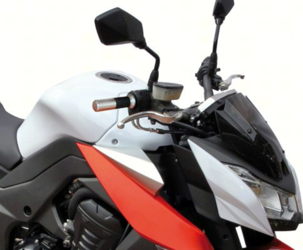 Tatoo Lenkergriffe aus Gummi und Aluminium