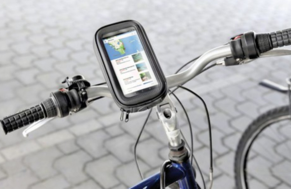 Quick Fix Navi/Handy Tasche mit Halterung wasserdicht