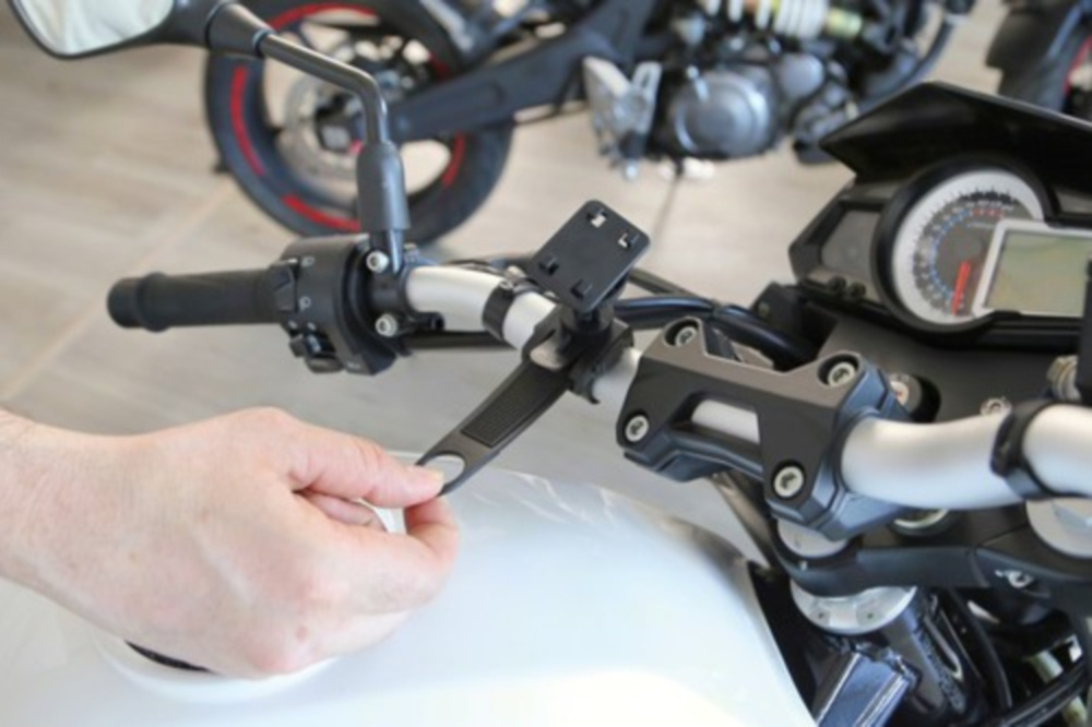 Quick Fix Navi/Handy Tasche mit Halterung wasserdicht