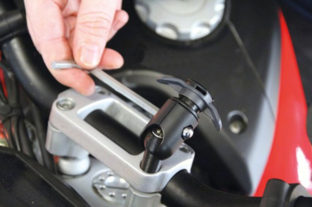 Opti-Screw M8 Schnellbefestigungsgrundsystem für Navi und Handy für M8 Schraube