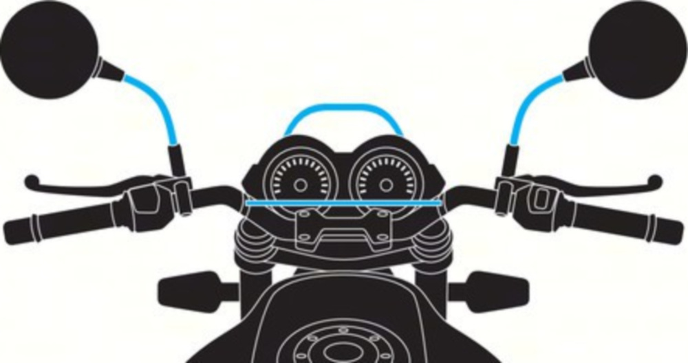 Opti-Mirror Schnellbefestigungsgrundsystem für Navi und Handy mit 9-14mm Klemme