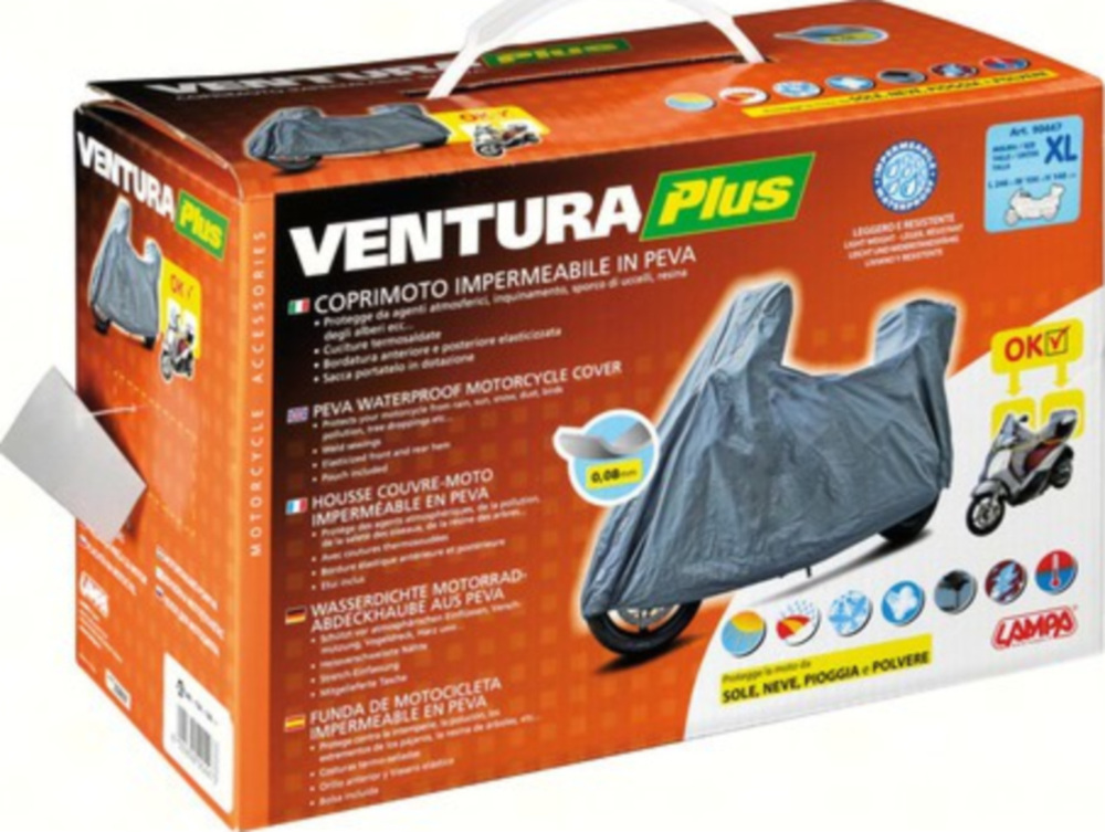 VENTURA PLUS Motorrad Abdeckplane Gr. XL