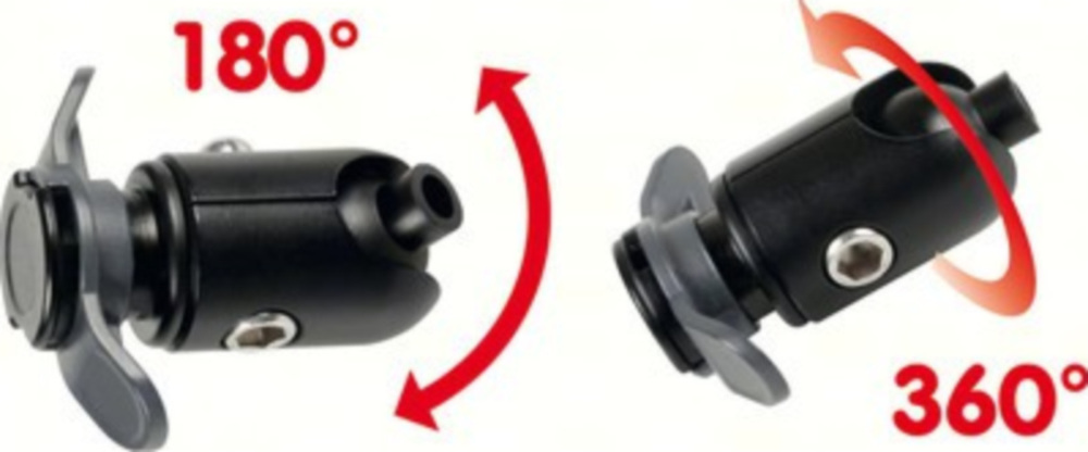 Opti-Screw M6 Schnellbefestigungsgrundsystem für Navi und Handy für M6 Schraube