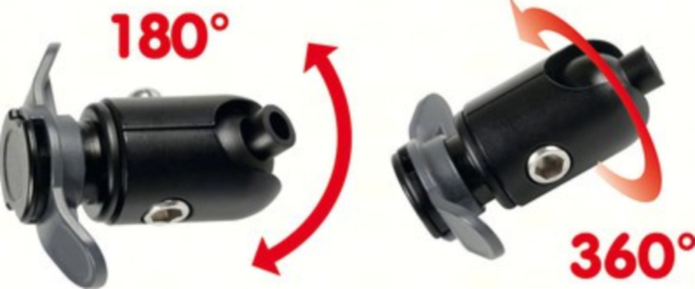 Opti-Screw M6 Schnellbefestigungsgrundsystem für Navi und Handy für M6 Schraube