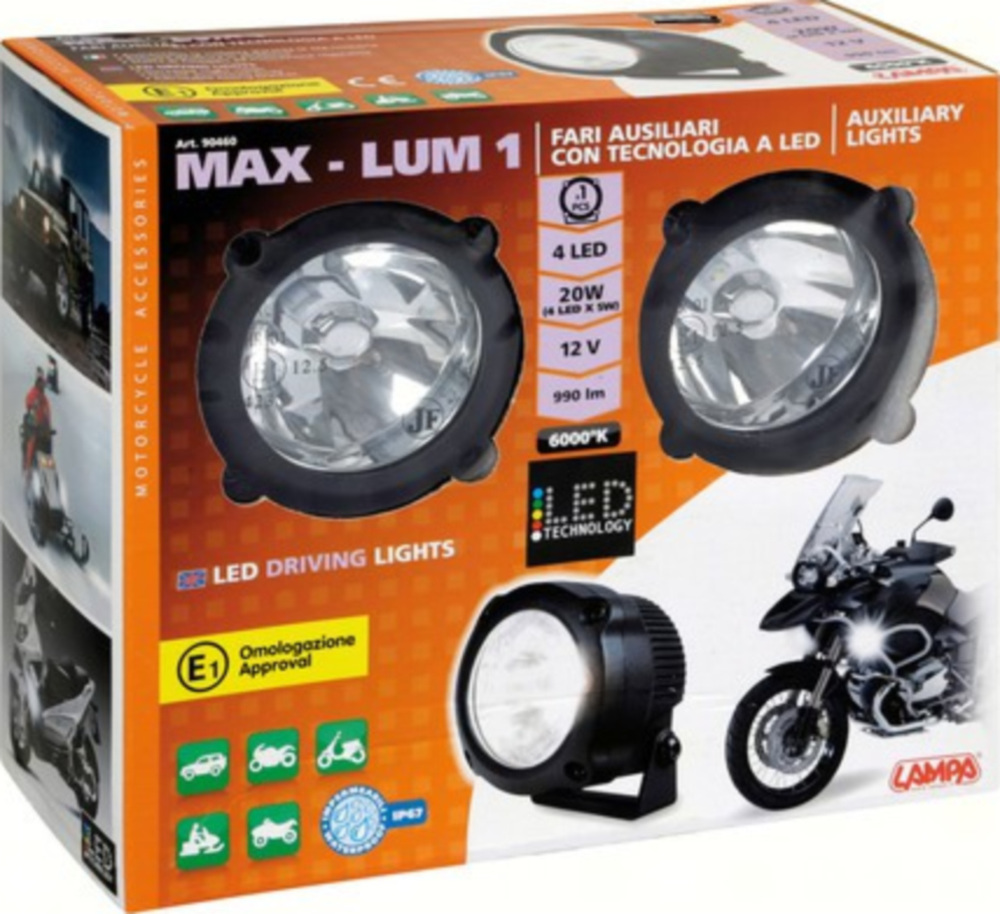 Max-Lum LED Doppelzusatzscheinwerfer 12V