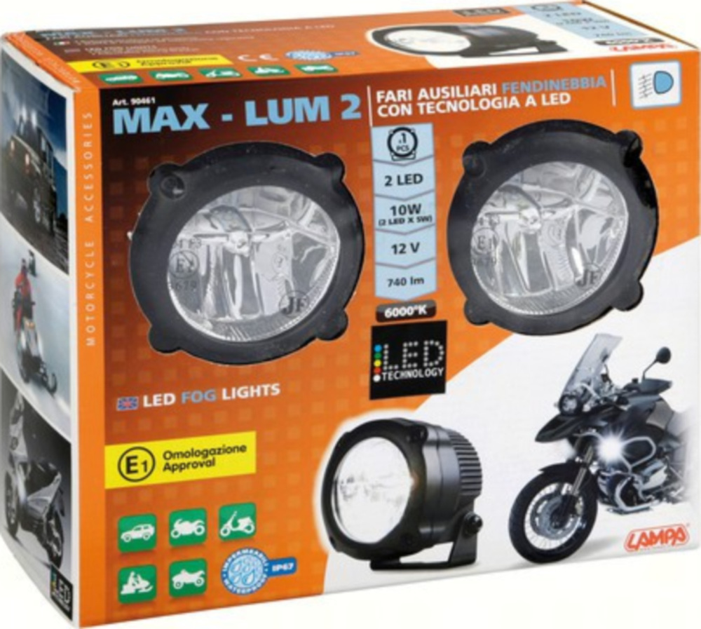 Max-Lum 2, LED-Nebelscheinwerfer Set