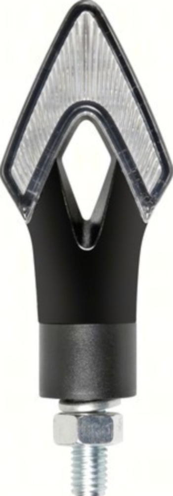 LED Blinker Set LUM, schwarz 12V