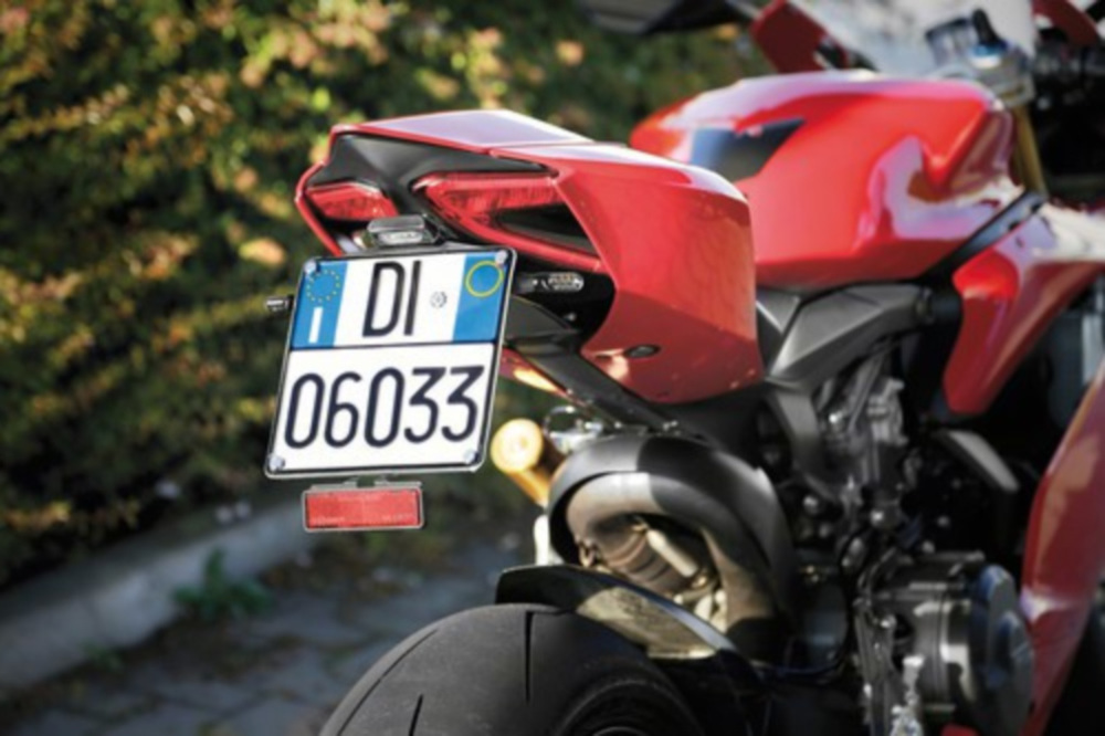 Nano LED Miniblinker Set 40x12mm 12V schwarz E-geprüft