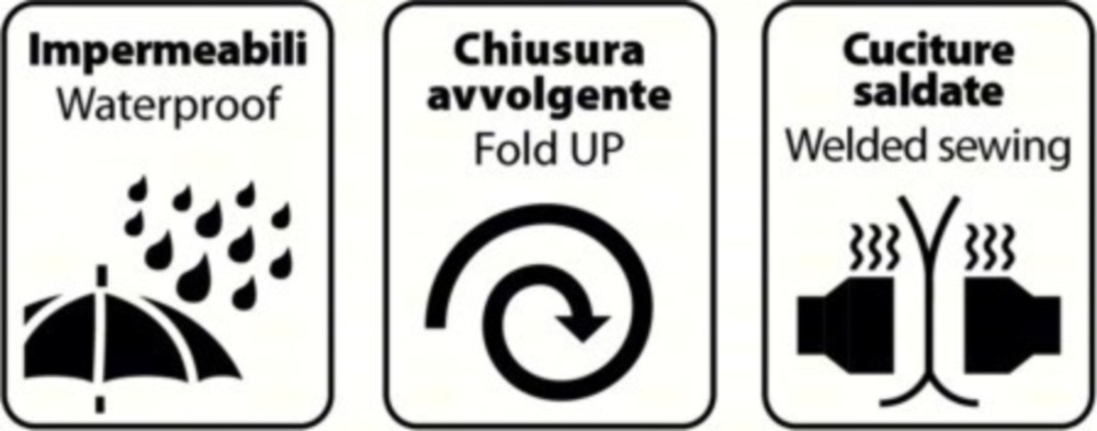 Dry-Tube, wasserdichte Gepäckrolle- 5 L - 15x40 cm