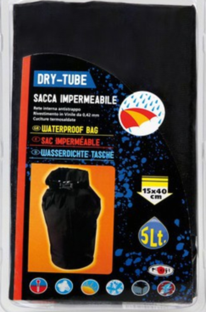 Dry-Tube, wasserdichte Gepäckrolle- 5 L - 15x40 cm