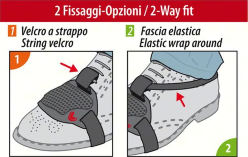 Schuhschutz aus Gummi, schwarz