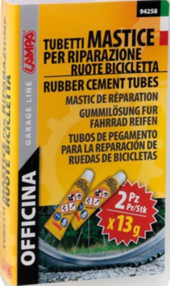 2 Tuben Vulkanisierlösung 2x13Gr.