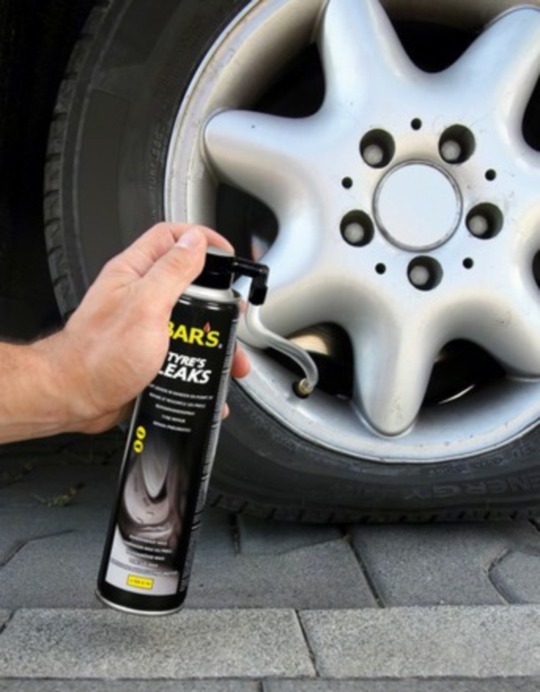 Bars Tyre?s Leaks, bläst Reifen auf und repariert sie