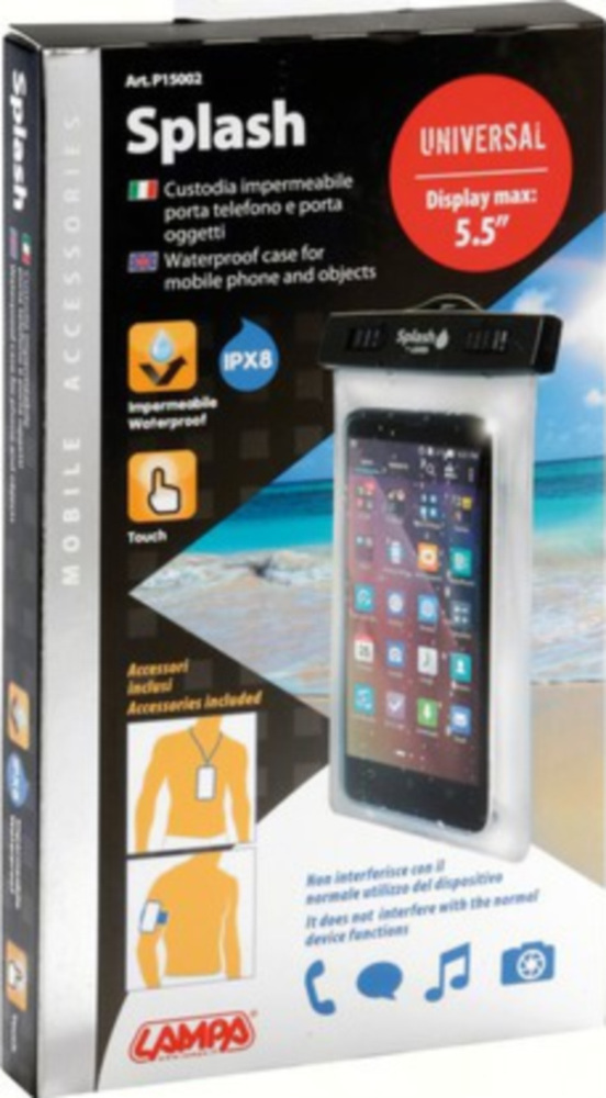 SPLASH wasserdichte Handyhülle (
