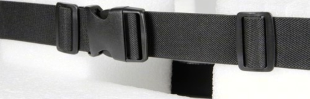 SPORT-POUCH 2 Sport-Hüfttasche für Smartphones mit Touch-Fenster + extra Tasche - Schwarz