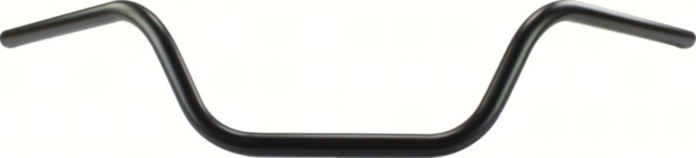 Motorradlenker 770mm / 22mm Stahllenker, MCL 113 SS schwarz