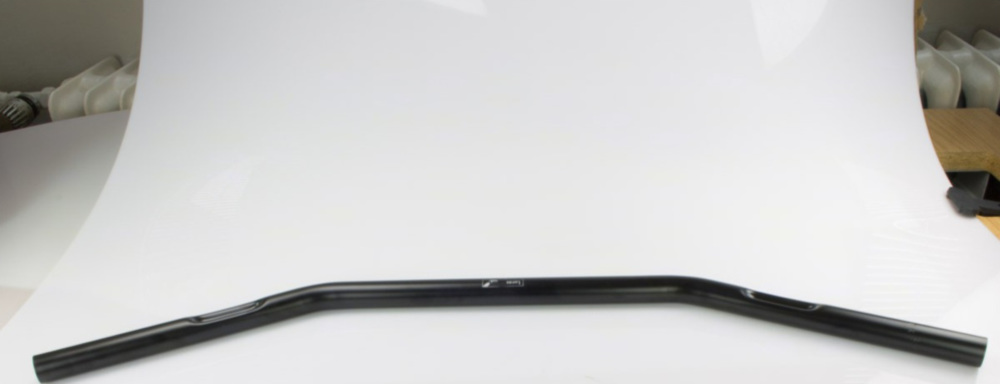 Motorradlenker 795mm / 1 - 25,4mm Stahllenkermit Kabelkerben MCL 123 SKKschwarz