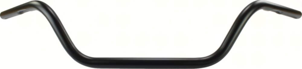 Motorradlenker 905mm / 1 - 25,4mm Stahllenker mit Kabelkerben MCL 131 SKK schwarz