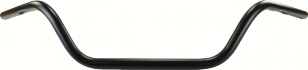 Motorradlenker 905mm / 1 - 25,4mm Stahllenker mit Kabelkerben MCL 131 SKK schwarz