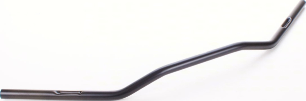 Motorradlenker 970mm / 1 - 25,4mm Stahllenker mit Kabelkerben MCL 132 SKK schwarz