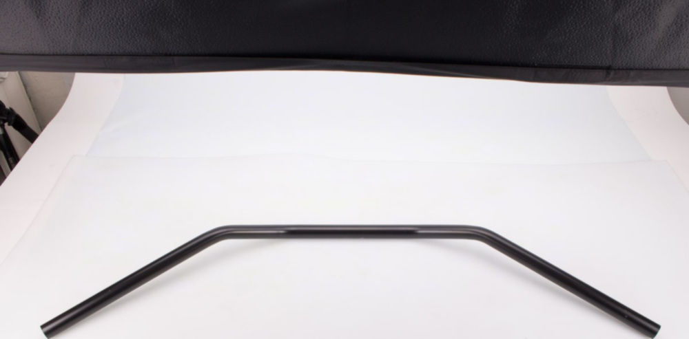 Motorradlenker 965mm / 1 - 25,4mm Stahllenker mit Kabelkerben MCL 133 SKK schwarz