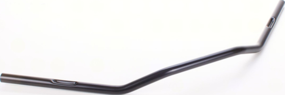 Motorradlenker 965mm / 1 - 25,4mm Stahllenker mit Kabelkerben MCL 133 SKK schwarz