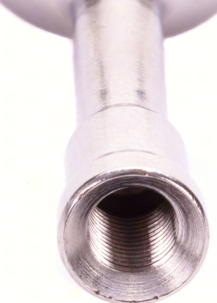 Fitting 10,2 mm, 20° gewinkelt, Edelstahl