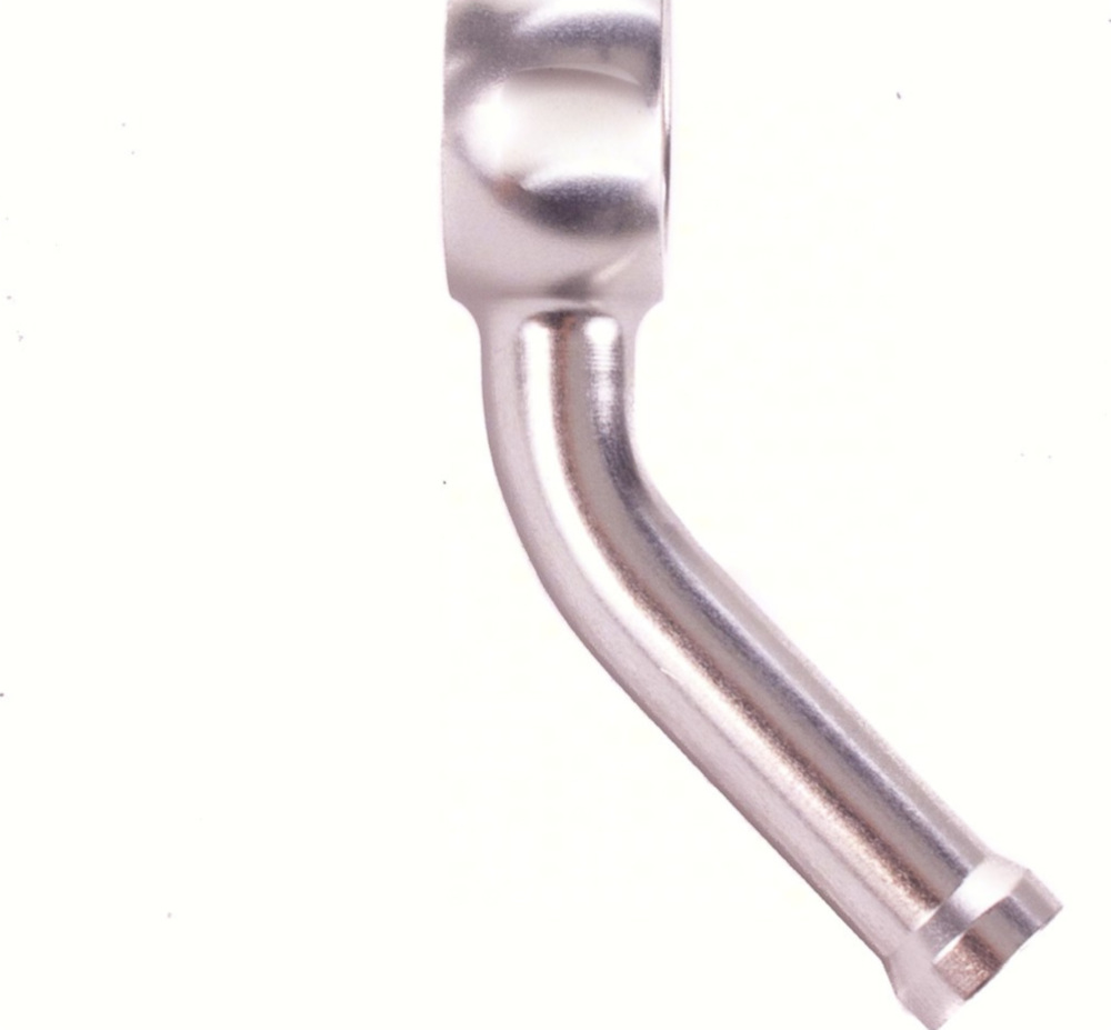 Fitting 11,2 mm, 45° gwinkelt, Aluminium