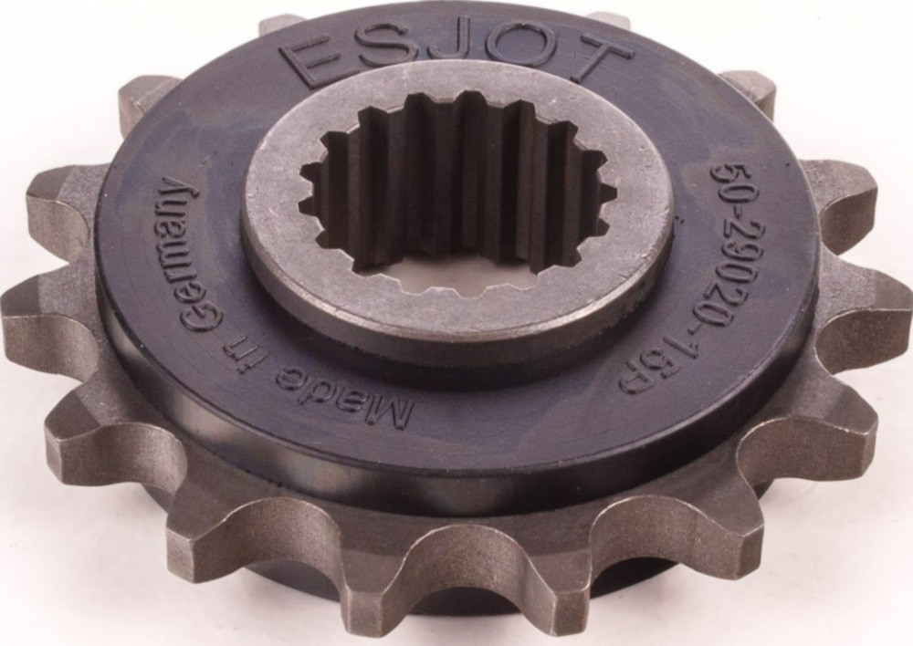 Zahnrad Ritzel gummiert 525T 15Z