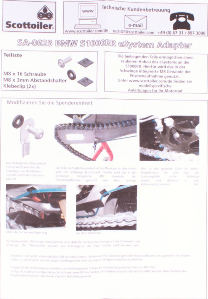 V-System spezial für: BMW F700/800GS ab 2017