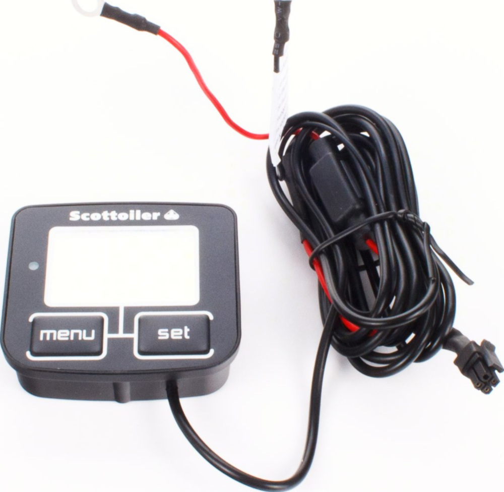 Kettenöler V2 E-System - elektronisch gesteuertes Kettenschmiersystem - universal