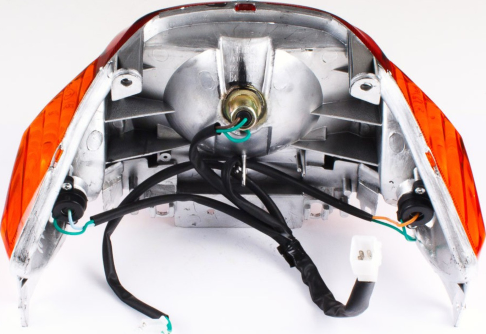 Rücklicht komplett (orange) E-geprüft