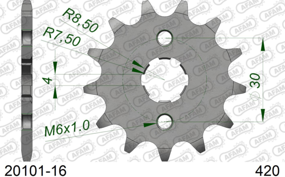 Ritzel AFAM 420 - 16Z 2010116