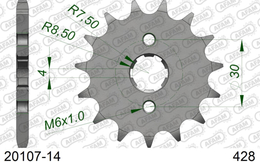 Ritzel AFAM 428 - 14Z 2010714