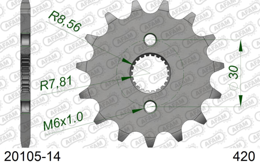 Ritzel AFAM 420 - 14Z 2010514