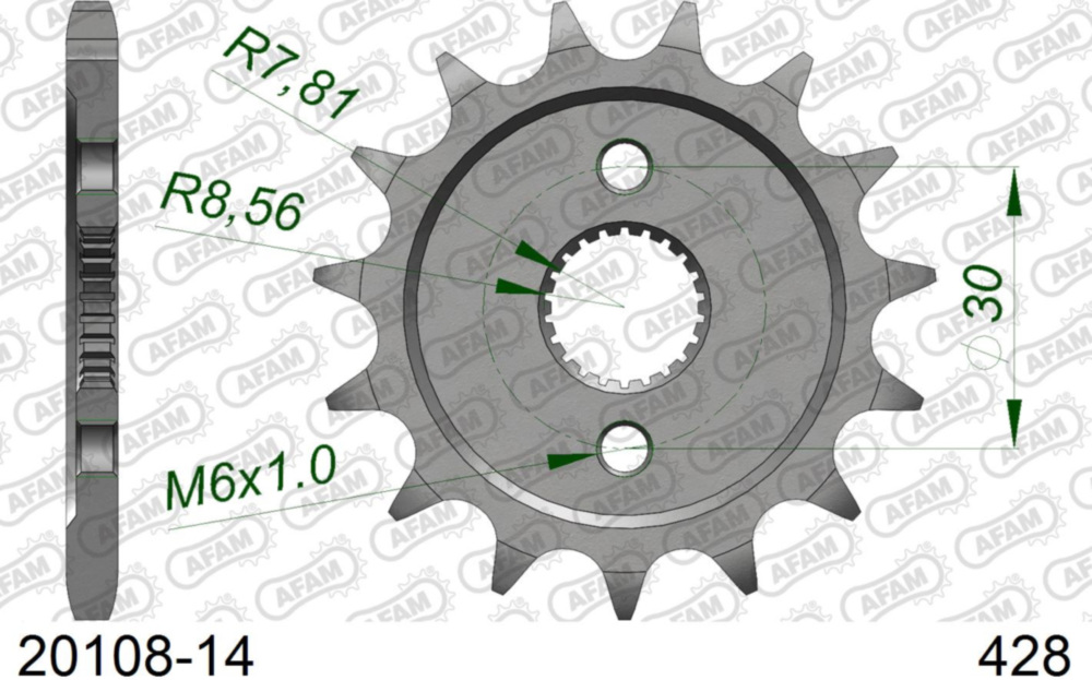 Ritzel AFAM 428 - 14Z 2010814