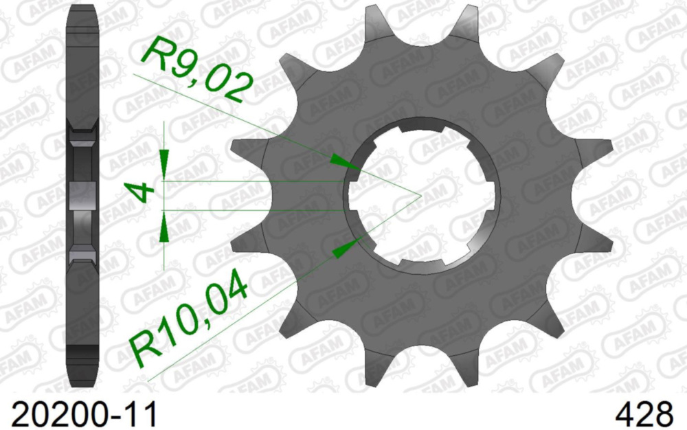 Ritzel AFAM 428 - 11Z 2020011