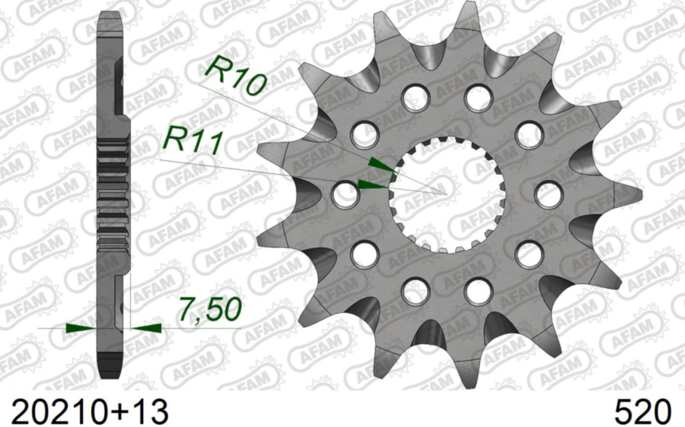 Ritzel AFAM 520 - 13Z 20210+13