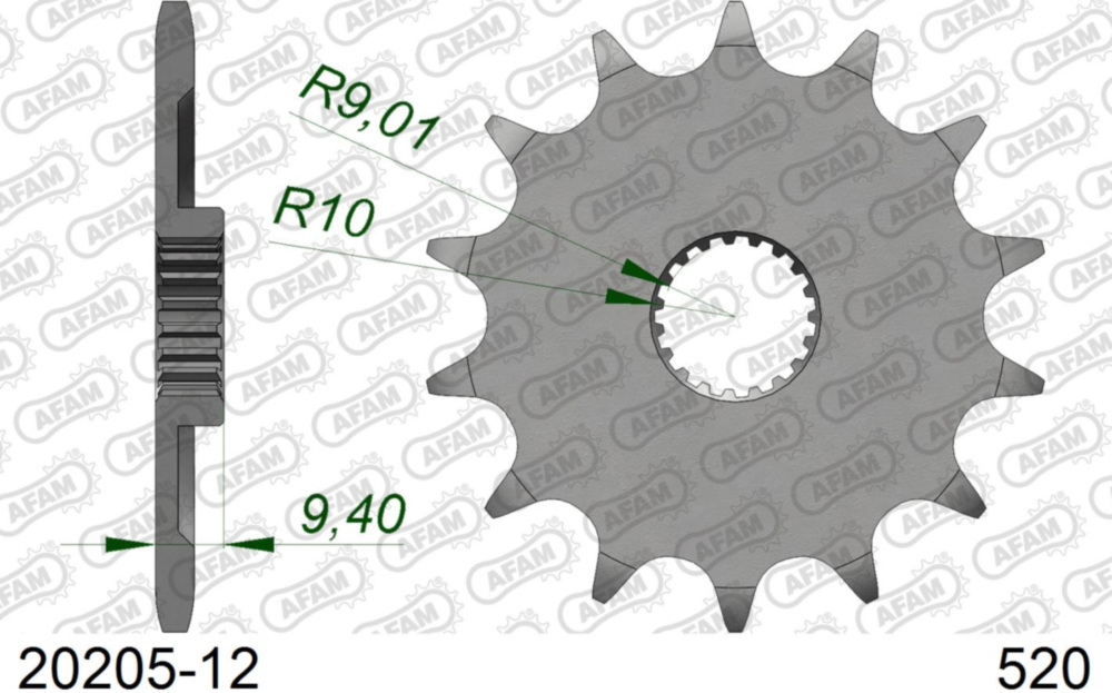 Ritzel AFAM 520 - 12Z 2020512