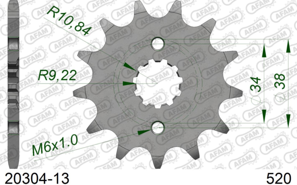 Ritzel AFAM 520 - 13Z 2030413