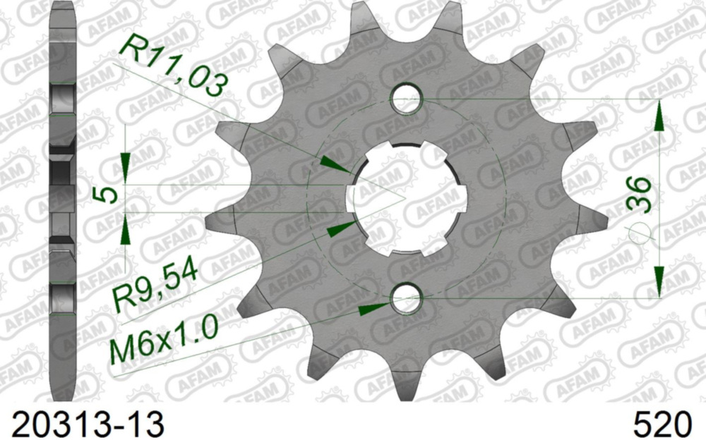 Ritzel AFAM 520 - 13Z 2031313