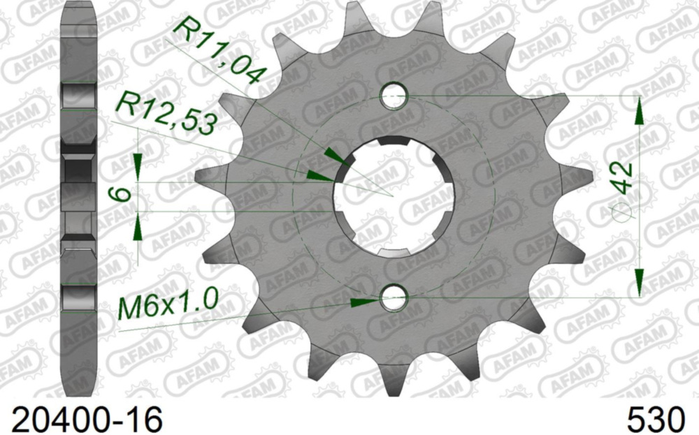 Ritzel AFAM 530 - 16Z 2040016