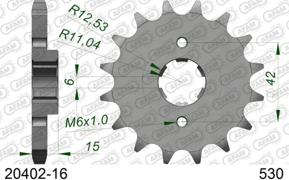 Ritzel AFAM 530 - 16Z 2040216