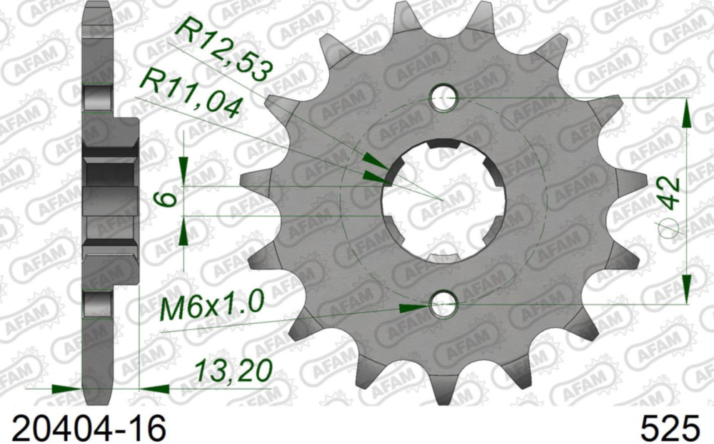 Ritzel AFAM 525 - 16Z 2040416