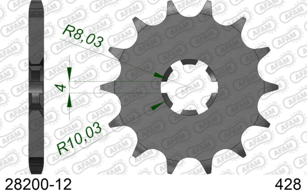 Ritzel AFAM 428 - 12Z 2820012