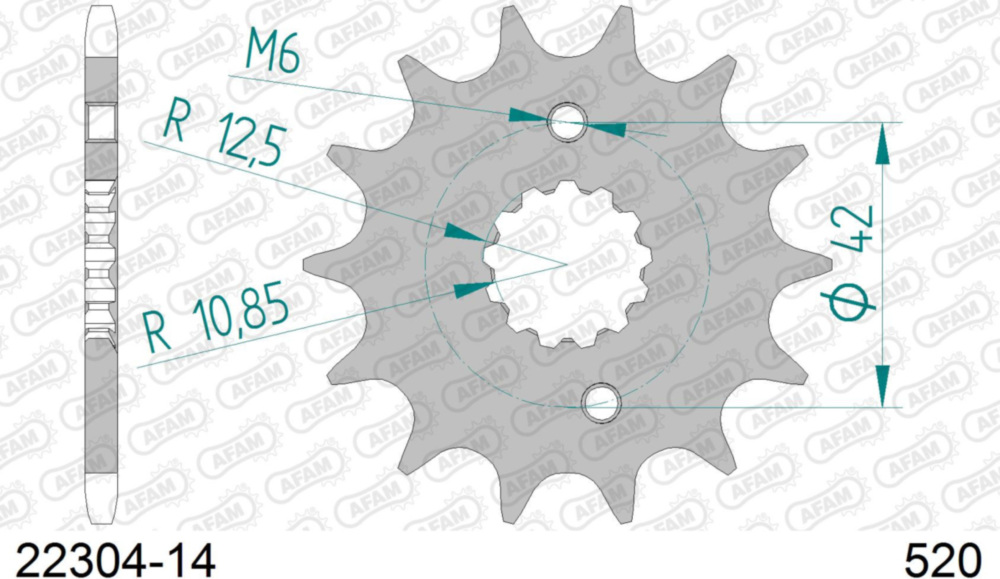 Ritzel AFAM 520 - 14Z 2230414